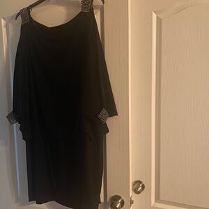 Plus Size Black Cocktail Dress